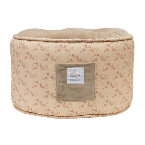 Happy Camper Kids Pouf / Ottoman